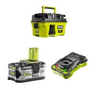 RYOBI RV1811-0 Wet & Dry Vac/Project Vac + 5ah Battery & Charger