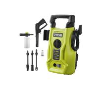RYOBI RY110PWA 1400W 110bar Pressure Washer, Hyper Green,5133005366