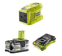 Ryobi RY18BI150A-0Cordless Battery Inverter + 5ah Battery & Charger