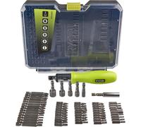 RYOBI Screwdriver Kit (59 Piece), Multi-Color, Variety Pack