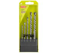 Ryobi Straight Masonry Drill Bit Set (5 Piece) - Rak05Mdb