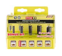 Ryobi Straight Router Bit Set by Ryobi