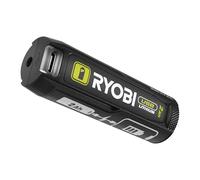 RYOBI USB Lithium Battery 4V 2.0Ah RB4L20 - Compact External Battery, USB-C Charging, LED Indicator, Cell 18650, Compatible with USB Lithium Tools