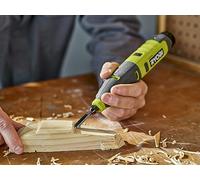 RYOBI USB Lithium Power Carver Wood Carving Kit with 2.0 Ah USB Lithium Battery and Charging Cable