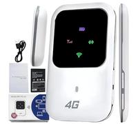 Ryokuk-Portable WiFi, 4G 150Mbps WiFi Mobile Hotspot, Muauk Ryokuk-Portable WiFi, Ryokuk-Portable WiFi Hotspot for Travel, Unlimited Satellite Internet, High Speed Smart Router for Anywhere