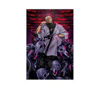 Ryomen Sukuna Jujutsu Kaisen Manga Character Cover Dormitory Bedroom Wall Art Deco Poster Canvas Poster Wall Art Decor Print Picture Paintings for Living Room Bedroom Decoration Unframe-style 08x12inc