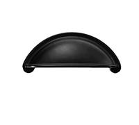 Ryoncng 1 Pcs Drawer Handles Retro with Screws Cabinet Shell Cup Semicircle Handle Furniture with Screw Brass Pull