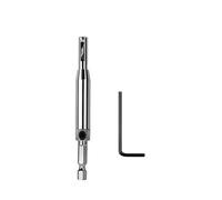 Ryoncng 2pcs Hinge Drill Bit Core Set Hole Puncher for Doors Self Centering Woodworking Power Tools Center(5mm)