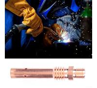 Ryoncng Machined Contact Tips Holder for 350A/500A Solid Copper Design Long Lasting Performance(350A 10 Pieces)