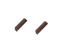 Ryoncng Wood Dresser Knobs 2Pcs Black Walnut Cabinet Handles Wardrobe Door Drawer One Line Gray Solid Furniture 192Mm(32mm)