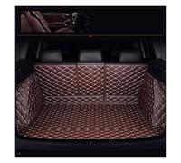 RYOSRKQMK Car Boot Liner, for Kia Rio IV 2017-2023Coverage Luxury Faux Leather Boot Mat, Tailored Waterproof Heavy Duty Rear Trunk Protector,E