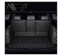 RYOSRKQMK Car Boot Liner, for Kia Rio IV 2017-2023Coverage Luxury Faux Leather Boot Mat, Tailored Waterproof Heavy Duty Rear Trunk Protector,C