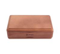 RYOT 4x7” Solid Top Box in Walnut| Premium Wooden Box Perfect for Sifter - Monofilament Mesh Screen - Glass Base Tray - Prep Card - Pollen Catcher