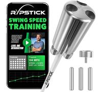 Rypstick | Golf Distance Trainer Speed Device and Warmup Aid (Men's White 45")