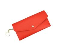 RYQZHHY Ladies Purse Women Wallet Female Long Purse Trend Slim PU Leather Multi-Card Pocket Credit Card Holder Ladies Hasp Clutch Money Pouch Handbag(Red)
