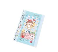 RYQZHHY Notebook With Dividers Double-sided Release Paper Hand Account Tape Sticker Material Loose-leaf Illustration Book Storage(4,A5)