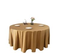 RYQZHHY Round Tablecloth Pure Color Modern Minimalist Satin Tablecloth Thickened Multicolor Wear-resistant Table Cover(Color 010,120x180cm 1pcs)