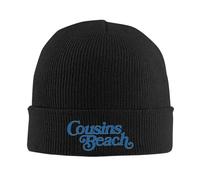 RYRFBFF Knitted hat Cousins Beach Blue Beanies Autumn Winter Hat Warm Acrylic Color The Summer I Turned Pretty Cap for Men Women Gifts, Ear Protection Gift