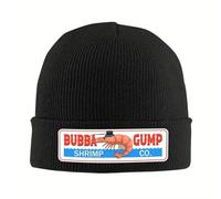 RYRFBFF Solid Color Knitted hat Bubba Gump Hats Autumn Winter Beanie Fashion Shrimp Forrest Movie Geek Caps Men Women Acrylic Warm Gifts