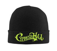 RYRFBFF Solid Color Knitted hat Cypress Hill Outdoor Hats Famous Hip Hop Group Thin Hat Bonnet Hipster Beanies Caps Men Women's Earmuffs Warm Gifts