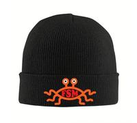 RYRFBFF Solid Color Knitted hat Flying Spagetti Monsterism Pastafarianism Beanie Hats Bonnet Hats Men Women Street Hippie Winter Elastic Caps Ear Protection Gift