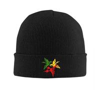 RYRFBFF Solid Color Knitted hat Kawaii Three Little Birds Reggae Warm Hip Hop Bonnet Hat Autumn Winter Outdoor Beanies Hats for Unisex Adult Unique Gifts