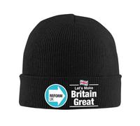 RYRFBFF Solid Color Knitted hat Reform UK Let's Make Britain Great Bonnet Hats Beanie Hats Graphic Winter Hip Hop Men Women Gym Warm Soft Cap Ear Protection Gift