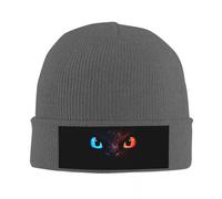 RYRFBFF Solid Color Knitted hat Toothless Warm Hip Hop Bonnet Hat Autumn Winter Outdoor Beanies Hats for Men Women Adult Warm Gifts