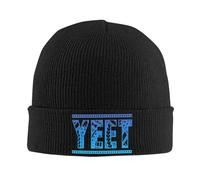 RYRFBFF Solid Color Knitted hat with Printing Jey USO Yeet Wrestling Wrestler Beanie Hat for Unisex Warm Unique Personality Warm Gifts