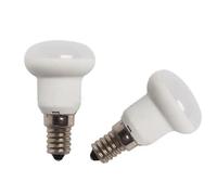 Rysa Light R39 LED Lamp Bulbs 4W, E14 Dimmable 30W Equivalent Reflector Spot Lamp Bulbs,R39 Spotlight LED Bulbs (2, Warm White 3000K)