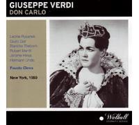Rysanek; Gari; Merrill; Thebom; Hines; Uhde; Arroyo; Metropolitan Opera; Cleva - Don Carlo - 4/4/1959