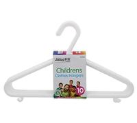 Rysons Children Clothes Hangers 10 Pc (White)