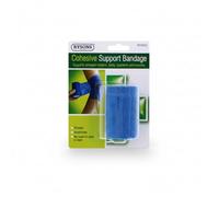 Rysons Cohesive Support Bandage - Self-Adhesive Stretch Wrap in Blue - Flexible First Aid Tape for Sports Injuries, Joint Support, Swelling & Muscle Recovery