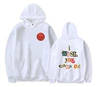 RYSXJLX Alexander Stewart I Wish You Cheated Hoodie Men Women Casual Fashion Long Sleeve Sweatshirts (S,white)