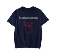 RYSXJLX Beabadoobee The Space in Between Tour Cat T-Shirt 2025 New Summer Women Men Casual Short Sleeve Tee (M,Navy)