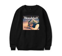 RYSXJLX Blondshell Merch If You Asked For A Picture Sweatshirt Crewneck Unisex Retro Classic Long Sleeve Top (XL,black)