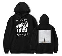 RYSXJLX Cian Ducrot Hoodie Unisex Casual Fashion Classic Print Sweatshirt Singer Victory Tour Merch (XS,black)