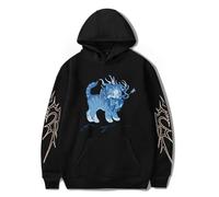 RYSXJLX Flim Flam Smitten Kitten Hoodie Flamingo Merch Women Men Singer Casual Long Sleeve Sweatshirt Streetwear (S,black)