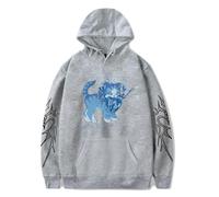 RYSXJLX Flim Flam Smitten Kitten Hoodie Flamingo Merch Women Men Singer Casual Long Sleeve Sweatshirt Streetwear (S,grey)