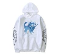 RYSXJLX Flim Flam Smitten Kitten Hoodie Flamingo Merch Women Men Singer Casual Long Sleeve Sweatshirt Streetwear (XS,white)