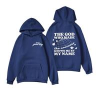 RYSXJLX Forrest Frank IT’S A Good Day Hoodie Unisex Retro Fashion Classic Long Sleeve Sweatshirt (L,navy)