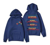 RYSXJLX Forrest Frank Merch Child Of God Album Hoodie Unisex Retro Fashion Classic Long Sleeve Sweatshirt (S,navy)