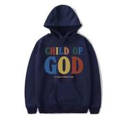 RYSXJLX Forrest Frank Merch Child Of God Logo Hoodie Unisex Retro Fashion Classic Long Sleeve Sweatshirt (XXL,navy)