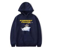 RYSXJLX Forrest Frank Merch Child Of God Tour Hoodie Unisex Retro Fashion Classic Long Sleeve Sweatshirt (L,navy)