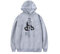 RYSXJLX Girl in red Merch If You Could Make It Go Quiet Print Hoodie Unisex Casual Fashion Retro Classic Sweatshirt Streetwear (S,grey)