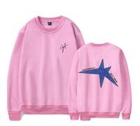 RYSXJLX Gracie Abrams Good Riddance Crewneck The Secret of Us Tour Merch Unisex Retro Classic Long Sleeve Sweatshirt (XS,pink)