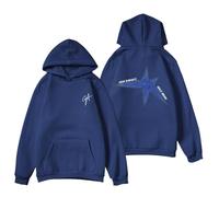 RYSXJLX Gracie Abrams Good Riddance Hoodie The Secret of Us Tour Unisex Retro Fashion Classic Long Sleeve Sweatshirt (XXS,navy)
