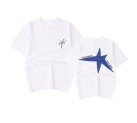 RYSXJLX Gracie Abrams Good Riddance T-Shirt The Secret of Us Tour Merch Women Men Fashion Casual Short Sleeve Tee (S,White)