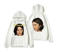 RYSXJLX Gracie Abrams Merch The Secret of Us Tour 2024 Hoodie Unisex Retro Fashion Classic Long Sleeve Sweatshirt (S,white)