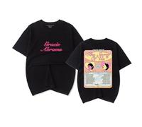 RYSXJLX Gracie Abrams Merch The Secret of Us Tour Europe 2025 T-Shirt Women Men Fashion Casual Short Sleeve Tee (M,Black)